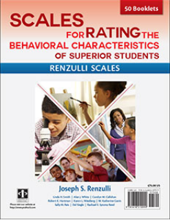 ScalesforRatingtheBehavioralCharacteristicsofSuperiorStudents